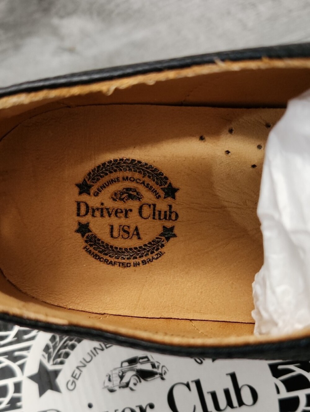 Driver Club USA Raleigh Wingtip Lace Up Sneakers Grainy Black Womens Size 7.5 - Picture 2 of 13